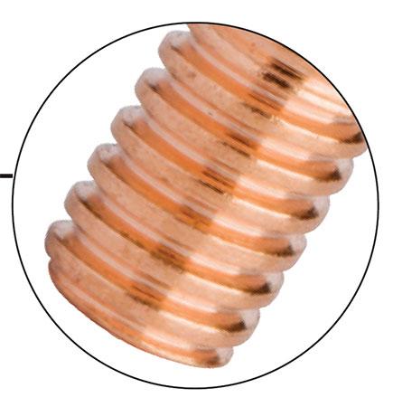 Lincoln COPPER PLUS® Contact Tip .025" (.6mm) 350 amp