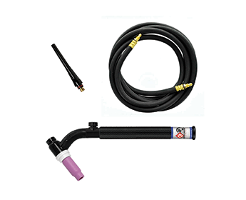 CK17 150 Amp Tig Torch Package Flex Head w/ Valve 25 ft. Standard Power Cable