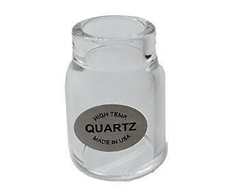 WeldTec # 7 Quartz Glass Nozzle 7/16" x 1"