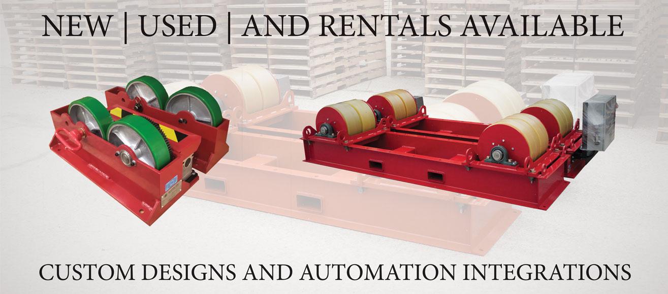 Turning Rolls for Rent or Purchase